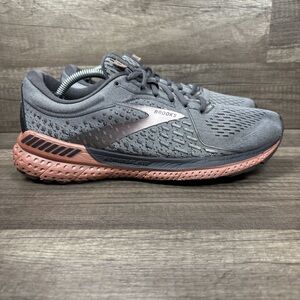 Brooks Adrenaline 21 Gray Womens US Size 9 EUR 40.5 1203291B083 Running Shoes